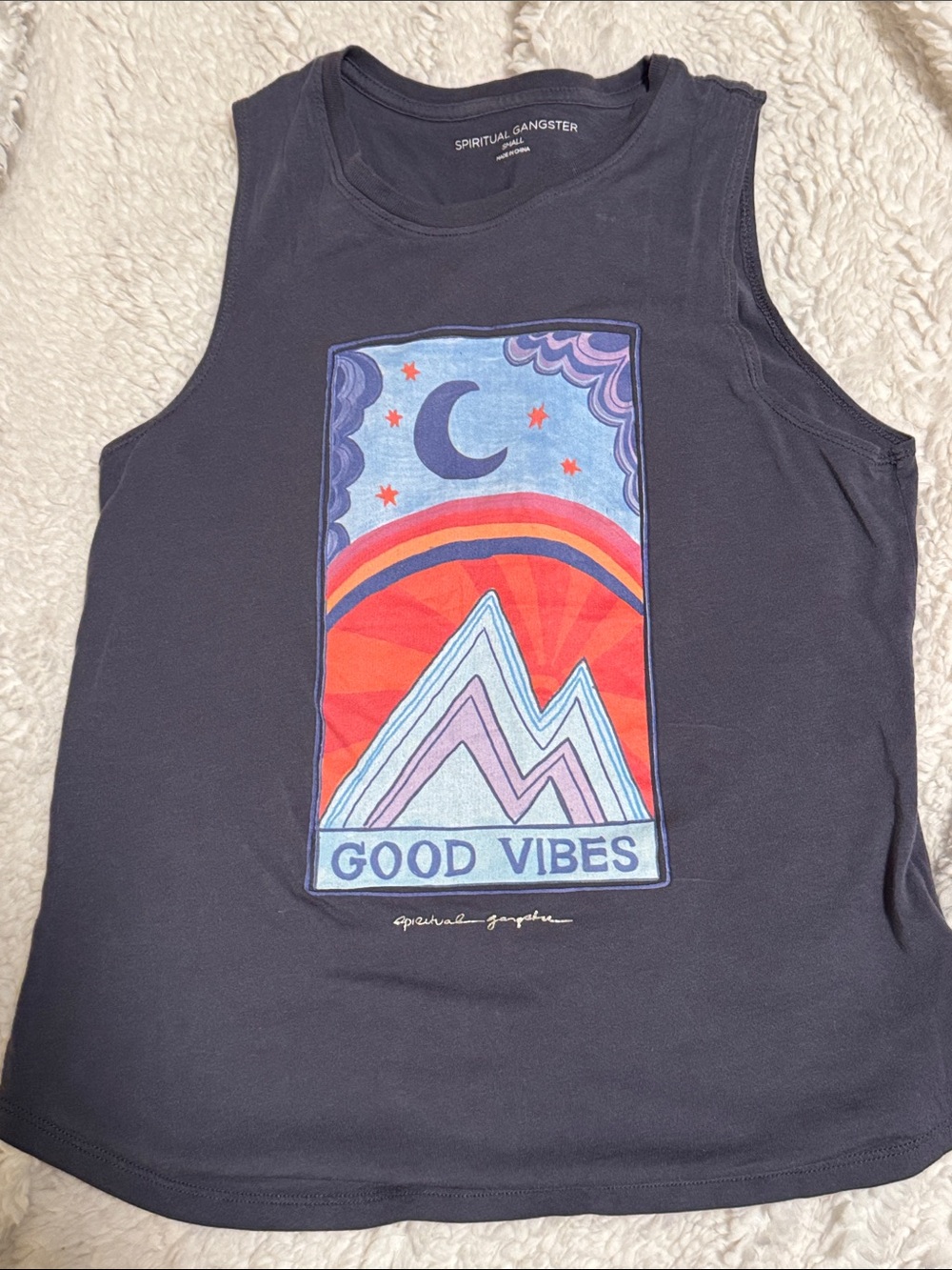 Spiritual Gangster || “Good Vibes” Tank (S)